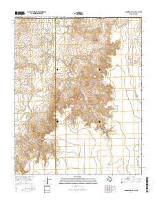 Horseshoe Hill 2016 topographic map thumbnail