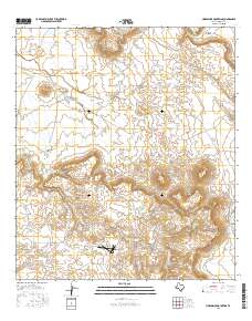 Horseshoe Mountains 2016 topographic map thumbnail