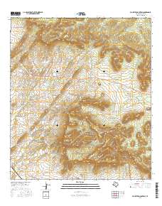 Housetop Mountains 2016 topographic map thumbnail
