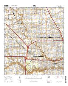 Houston Heights 2016 topographic map thumbnail