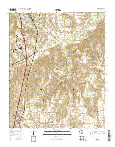 Howe 2016 topographic map thumbnail