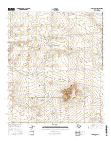 Hueco Station 2016 topographic map thumbnail