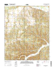 Hughes Canyon 2016 topographic map thumbnail