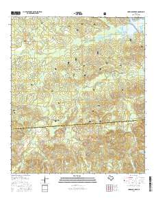 Hurricane Creek 2016 topographic map thumbnail