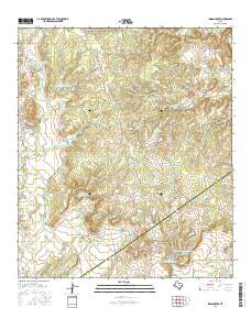 Indian Creek 2016 topographic map thumbnail