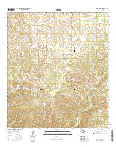 Indian Creek NE 2016 topographic map thumbnail