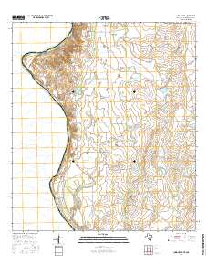 Indio Creek 2016 topographic map thumbnail