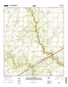 Inez 2016 topographic map thumbnail