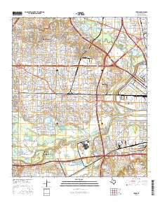 Irving 2016 topographic map thumbnail