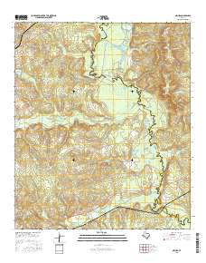 Neches 2016 topographic map thumbnail