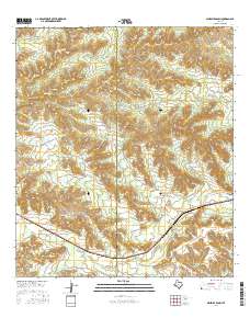 Ninemile Ranch 2016 topographic map thumbnail