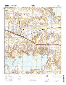 Nolanville 2016 topographic map thumbnail