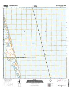 North of Port Isabel NW 2016 topographic map thumbnail