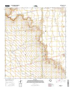 Notrees 2016 topographic map preview