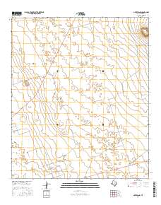 Notrees NW 2016 topographic map thumbnail