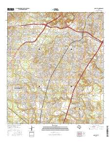Oak Hill 2016 topographic map thumbnail