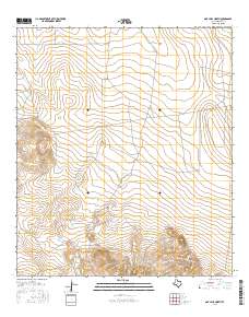 Oak Hills North 2016 topographic map thumbnail