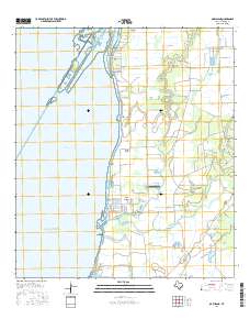 Oak Island 2016 topographic map thumbnail
