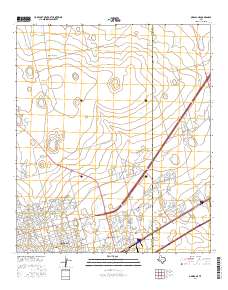 Odessa NE 2016 topographic map thumbnail