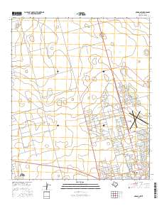 Odessa NW 2016 topographic map thumbnail