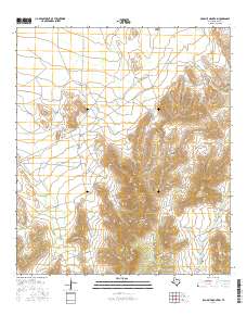 Old Blue Mountain 2016 topographic map thumbnail