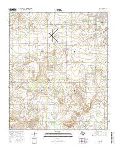 Olney 2016 topographic map thumbnail