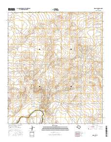Orla NE 2016 topographic map thumbnail