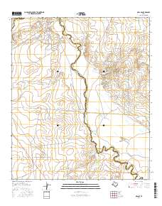 Orla SE 2016 topographic map thumbnail
