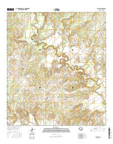 Ottine 2016 topographic map thumbnail