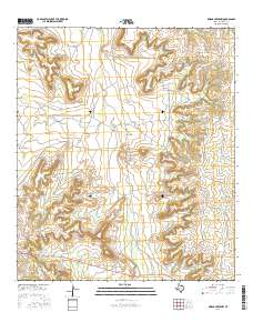 Owens Creek NW 2016 topographic map thumbnail