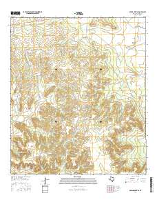 Owens Creek SE 2016 topographic map thumbnail