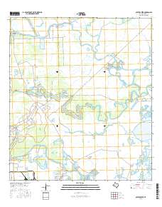 Oyster Creek 2016 topographic map thumbnail