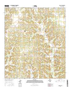 Ozona SE 2016 topographic map thumbnail