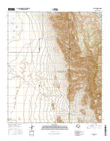 P X Flat 2016 topographic map thumbnail