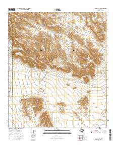 Padre Canyon 2016 topographic map thumbnail