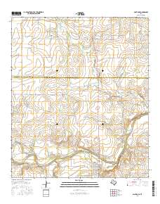 Paint Rock 2016 topographic map thumbnail