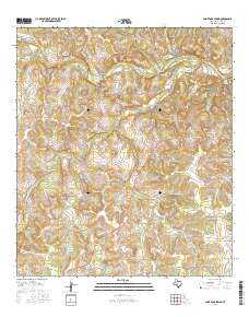 Paint Rock Spring 2016 topographic map thumbnail