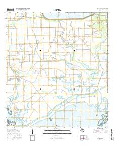 Palacios NE 2016 topographic map thumbnail