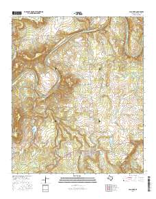 Palo Pinto 2016 topographic map thumbnail