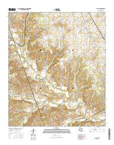Paluxy 2016 topographic map thumbnail