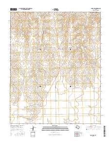 Pampa NW 2016 topographic map thumbnail
