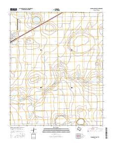 Panhandle East 2016 topographic map thumbnail