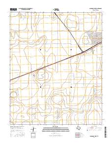 Panhandle West 2016 topographic map thumbnail