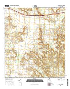 Panther Bluff 2016 topographic map thumbnail