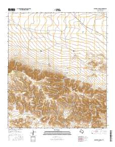 Panther Canyon 2016 topographic map thumbnail