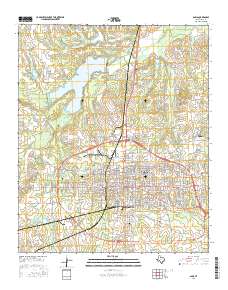 Paris 2016 topographic map thumbnail