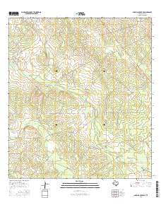 Parrilla Creek NE 2016 topographic map thumbnail