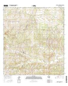 Parrilla Creek NW 2016 topographic map thumbnail