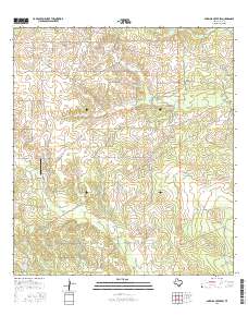 Parrilla Creek SW 2016 topographic map thumbnail