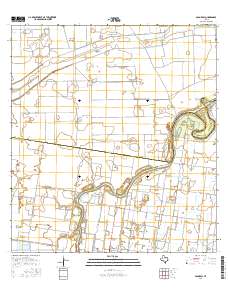 Paso Real 2016 topographic map thumbnail